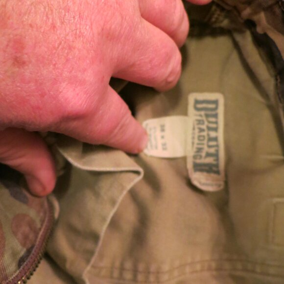 duluth trading mens camo pants 38 x 32 - Picture 2 of 3